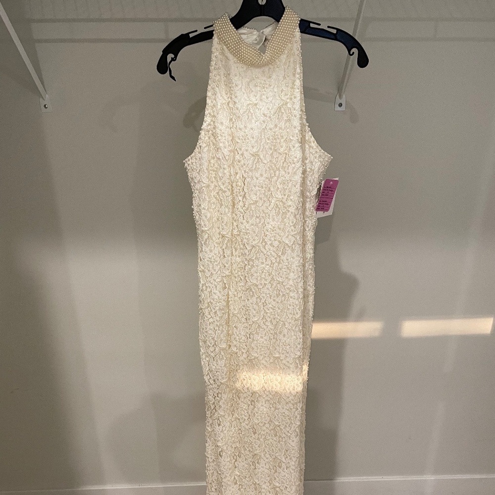 David’s Bridal Beaded gown